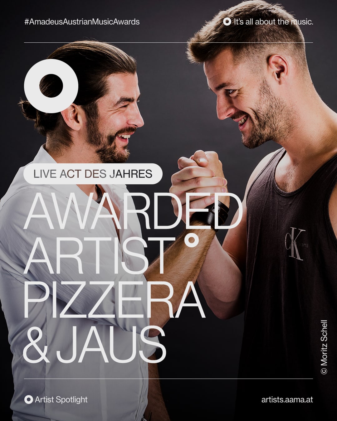 Live-Act des Jahres: Pizzera & Jaus freuen sich über Amadeus Award!